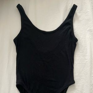 Free People Soft Ribbed Bodysuit - XS